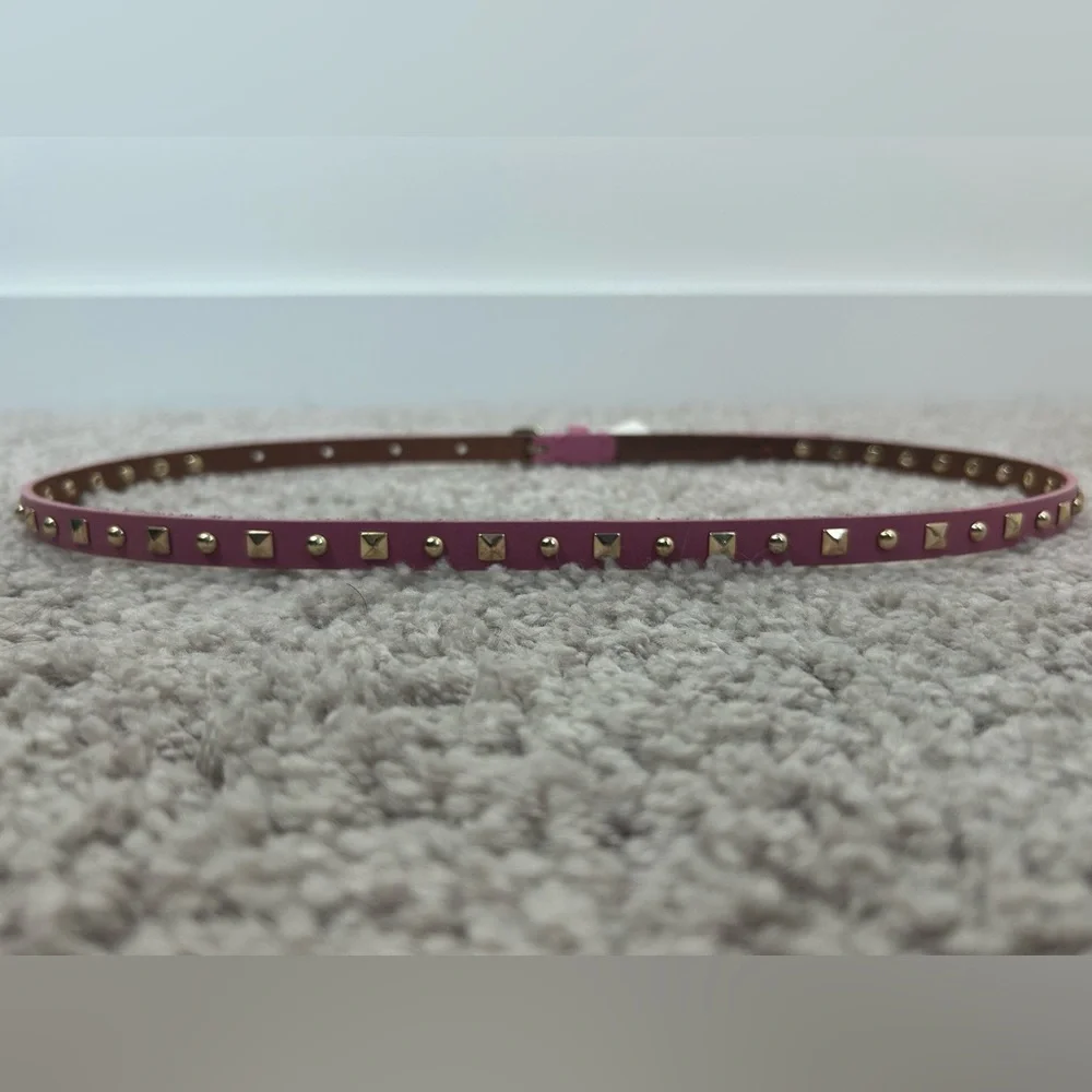 J. Crew Leather Studded Belt